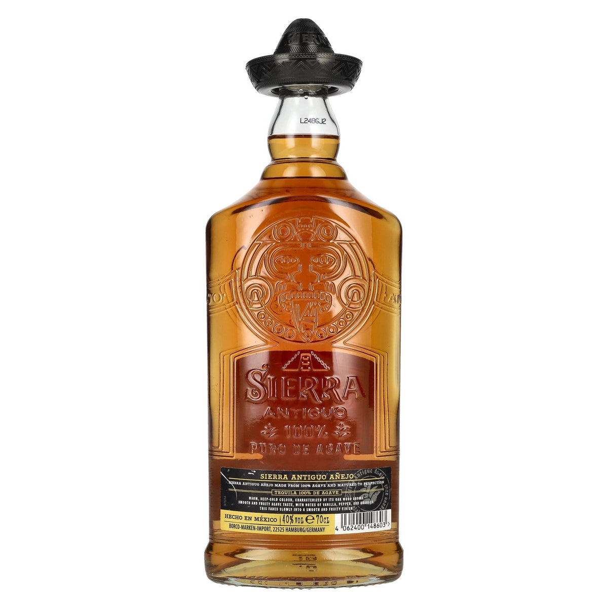 Sierra Tequila Antiguo Añejo 100% agave 40% vol. 0,7 l