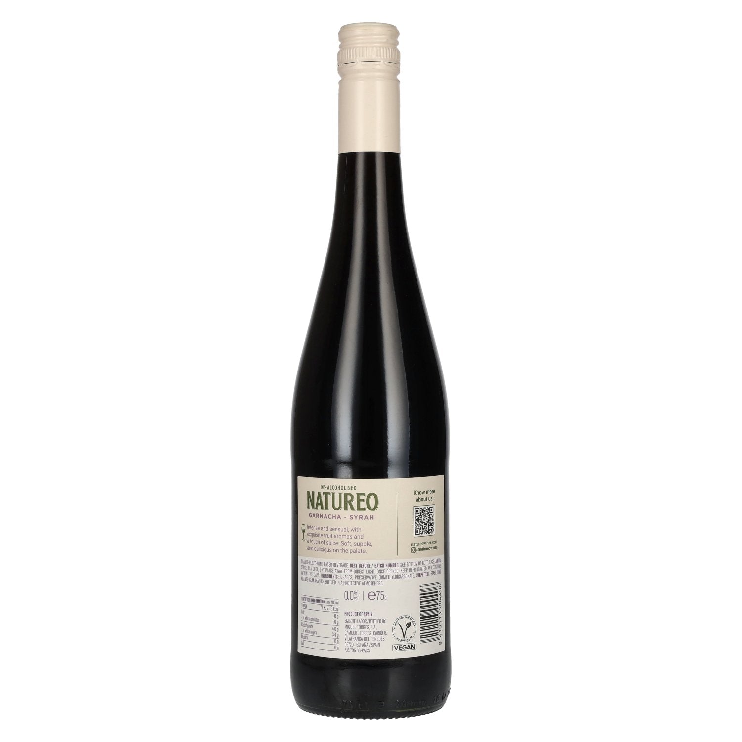 Torres Natureo Garnacha-Syrah alkoholfrei 2025 0,75l