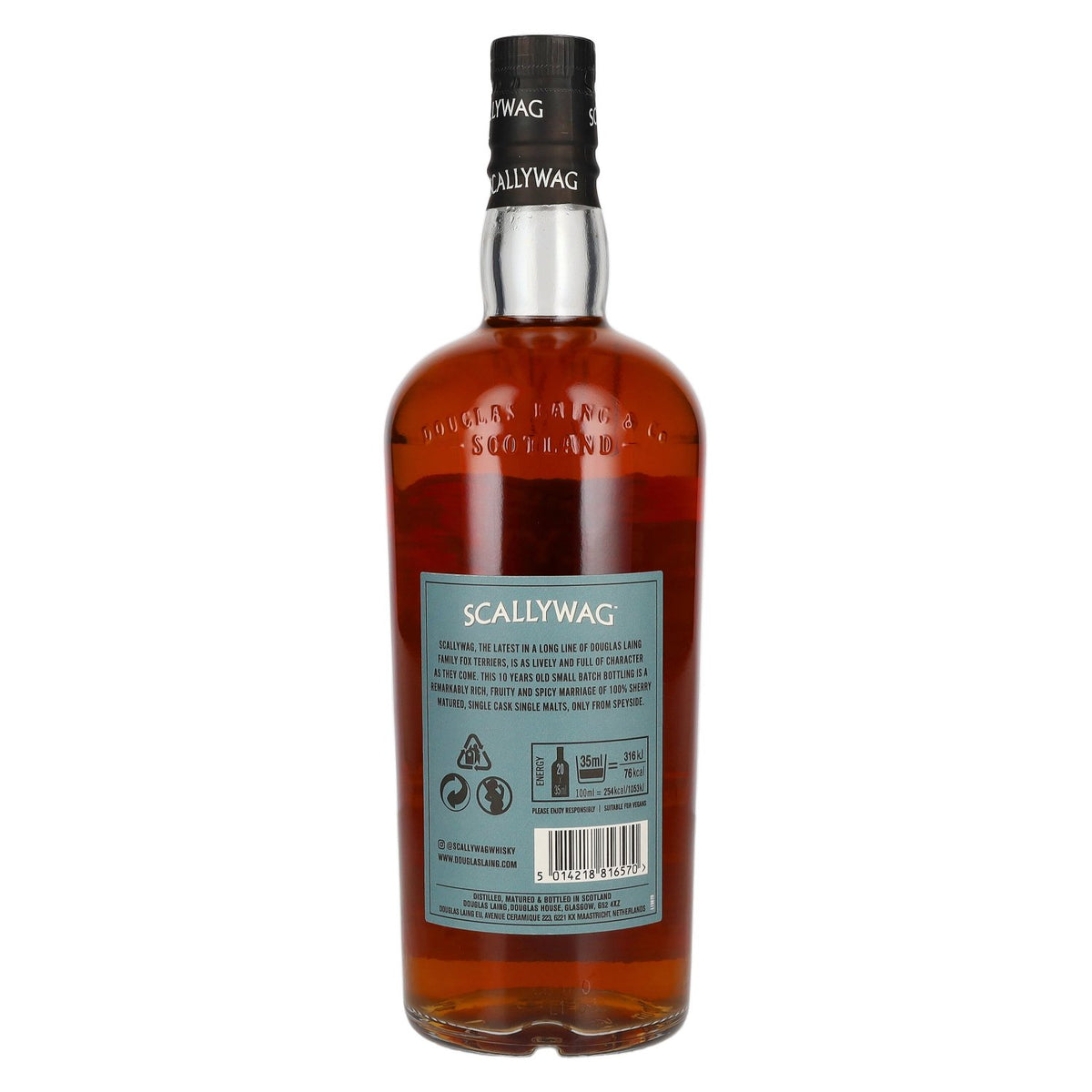 Douglas Laing Scallywag 10 Years Old Speyside Blended Malt 46% vol. 0,7 l