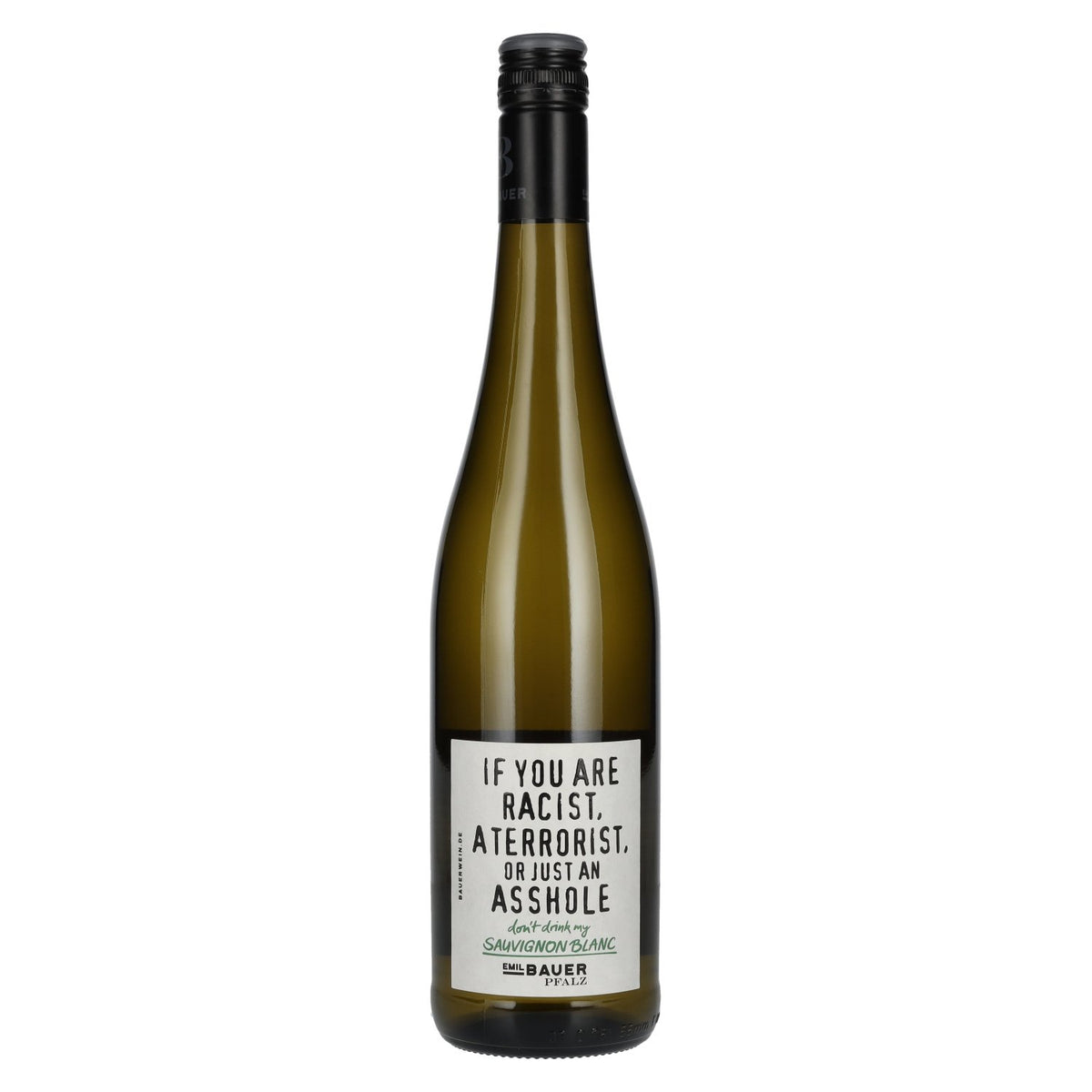 Emil Bauer Sauvignon Blanc No Terrorist 2023 12% ABV 0.75l