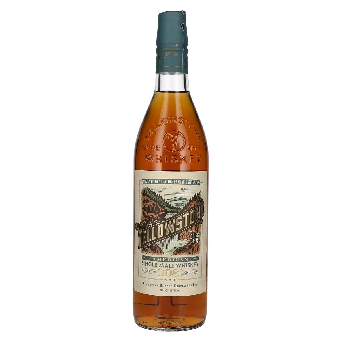 Yellowstone American Single Malt Whisky 54% ABV 0.7l