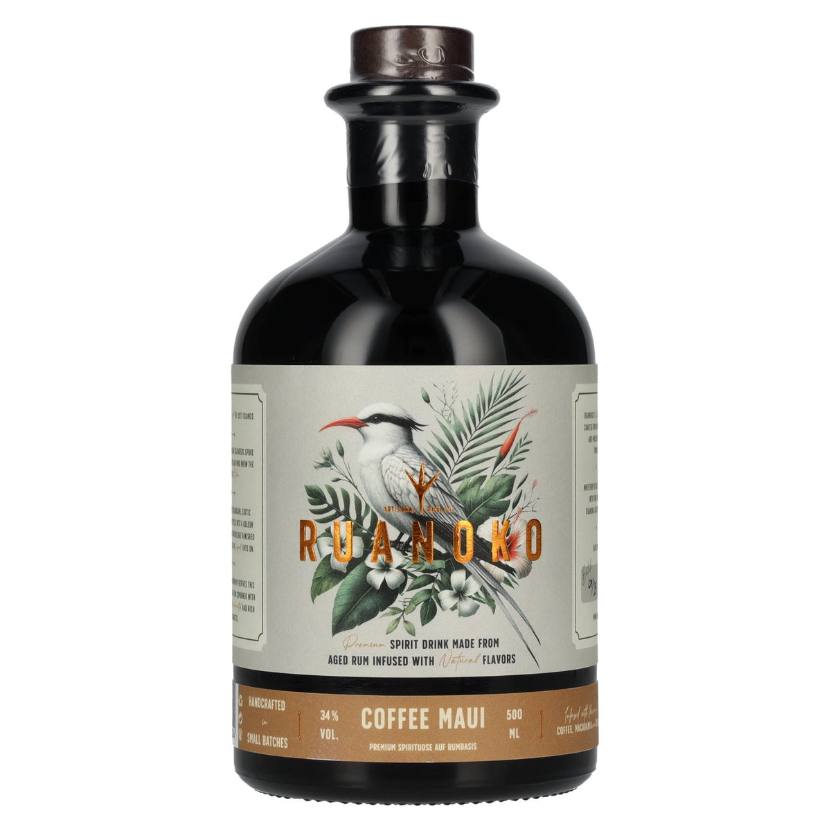 Ruanoko Coffee Maui Spirit Drink 34% vol. 0.5 l