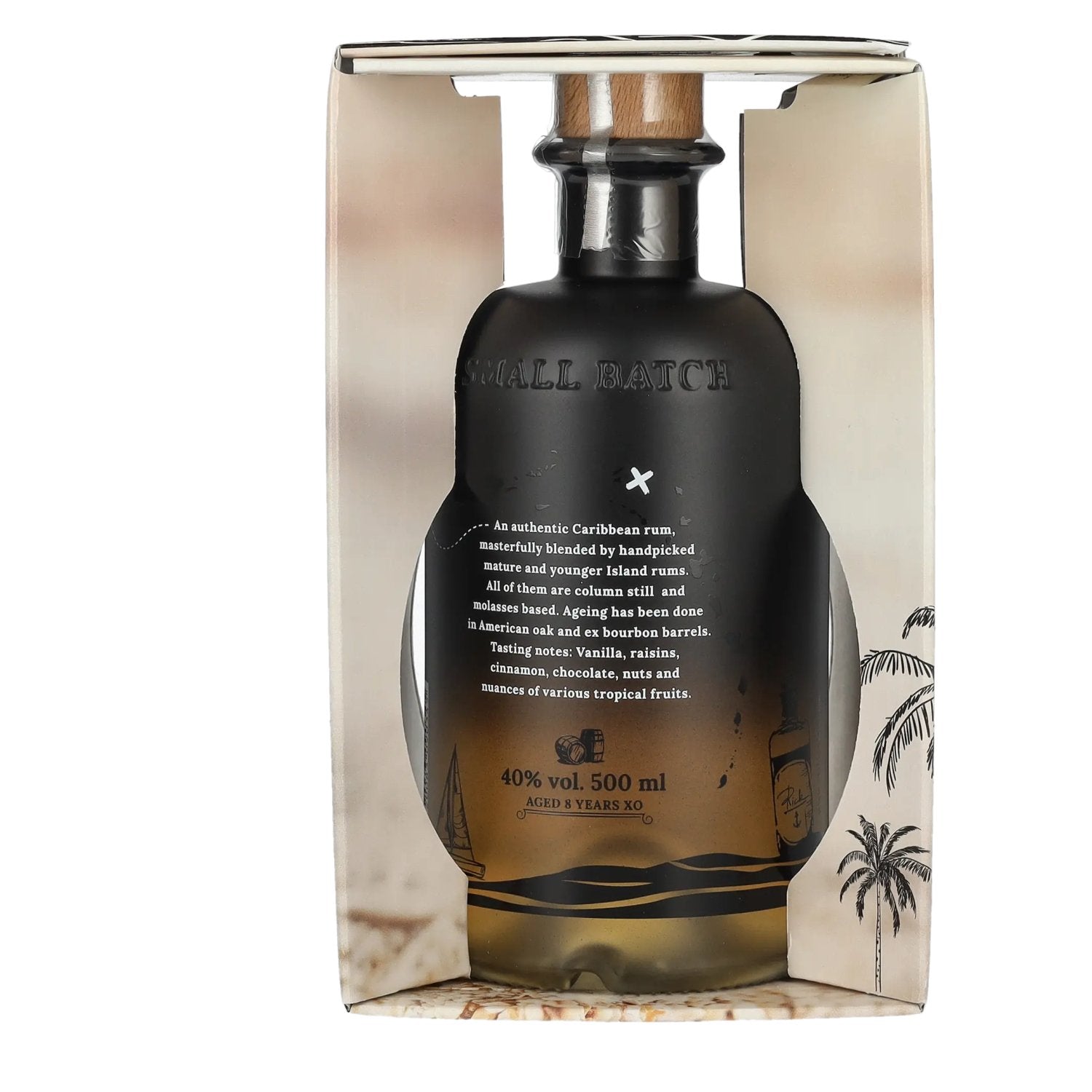 Rick Caribbean XO 8-Year-Old Smooth Rum 40% vol. 0.5 l in a gift box