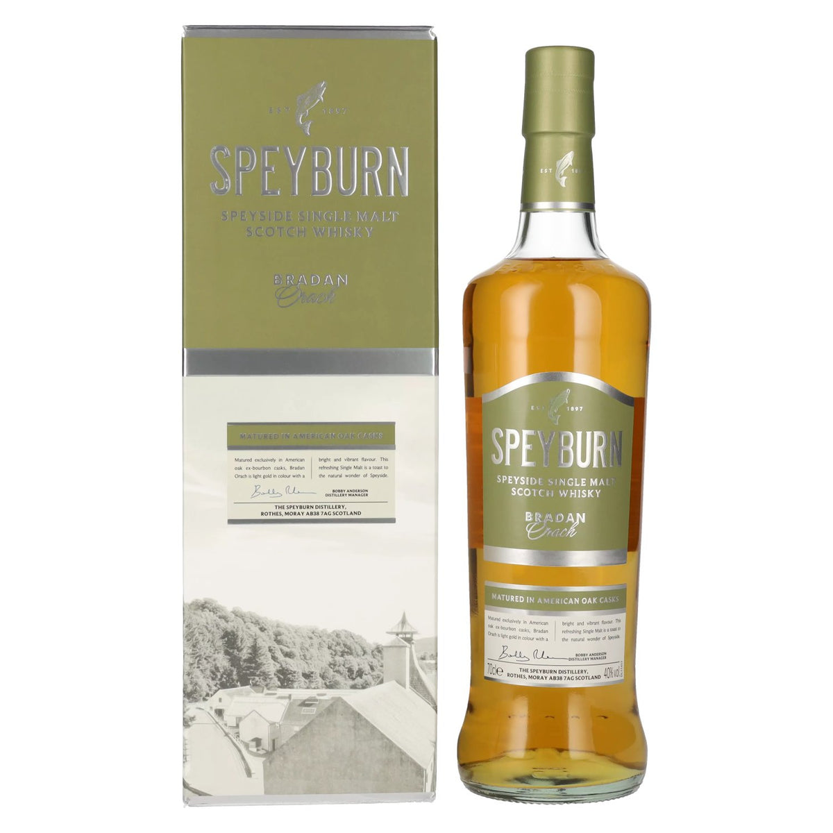 Speyburn BRADAN ORACH Speyside Single Malt Scotch Whisky 40% vol. 0,7 l in geschenkverpakking
