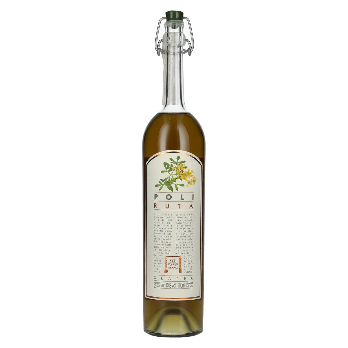 Poli Grappa Ruta 40% vol. 0.5 l