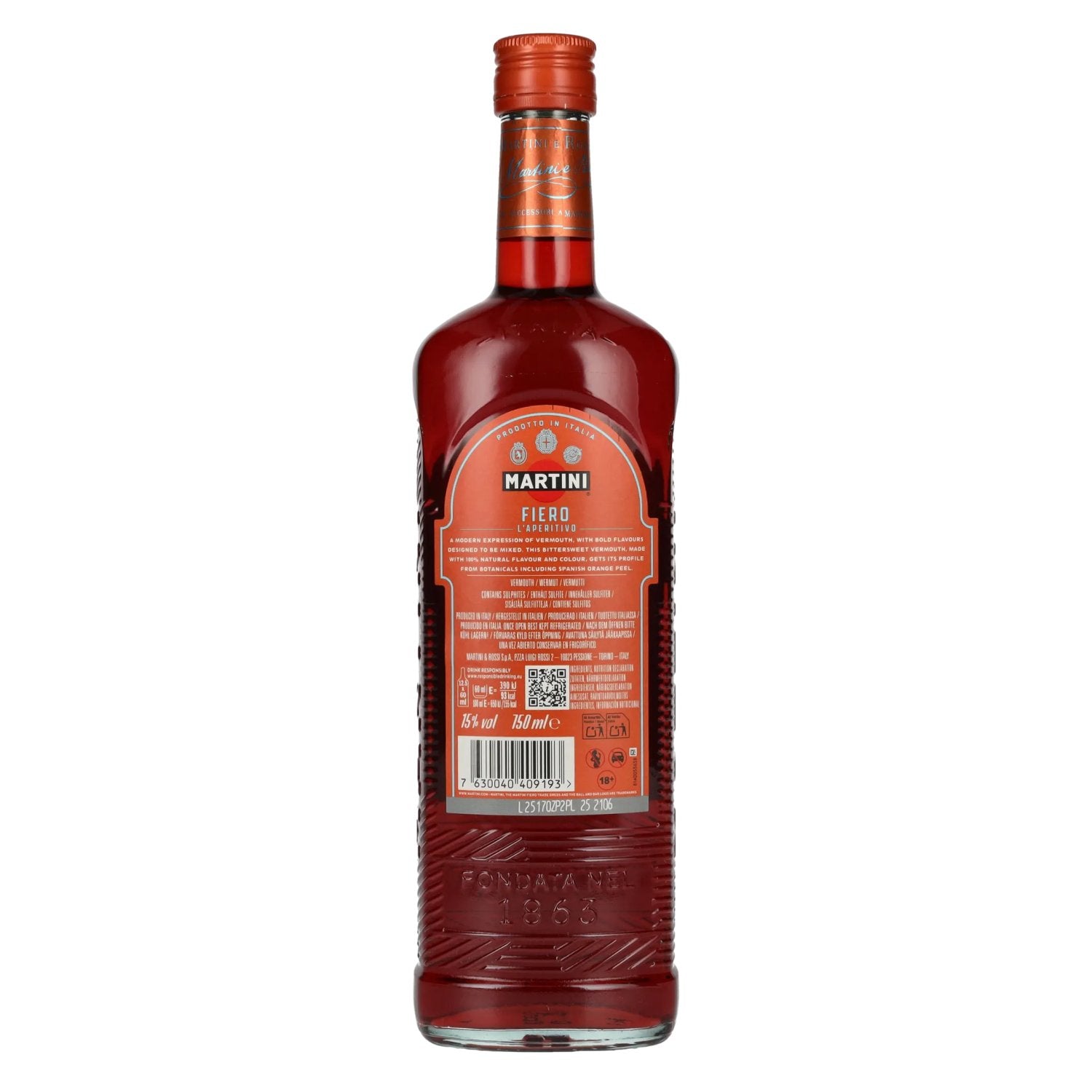 Martini L'Aperitivo FIERO 15% Vol. 0,75l