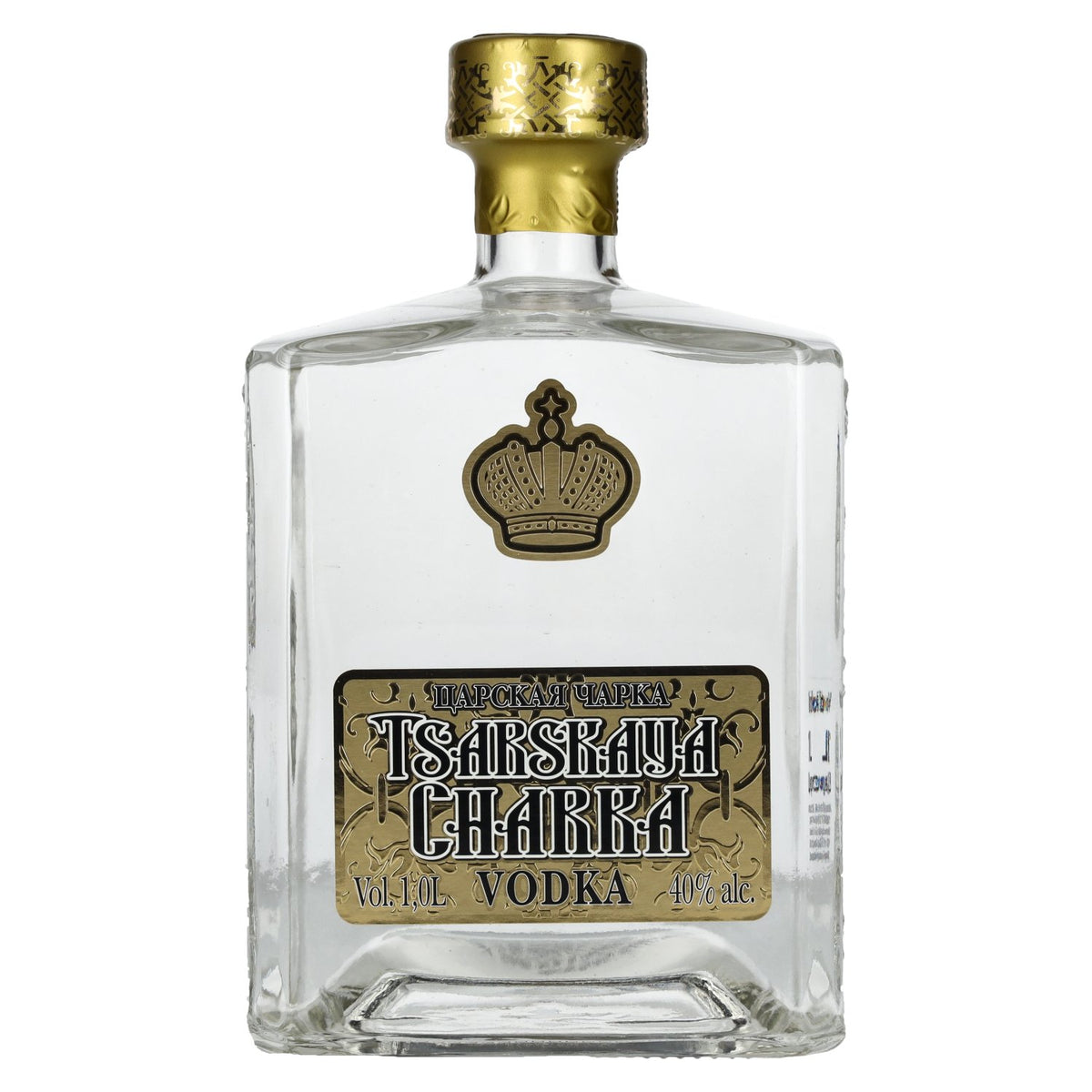 Tsarskaya Charka GOLD Vodka 40% vol. 1 l