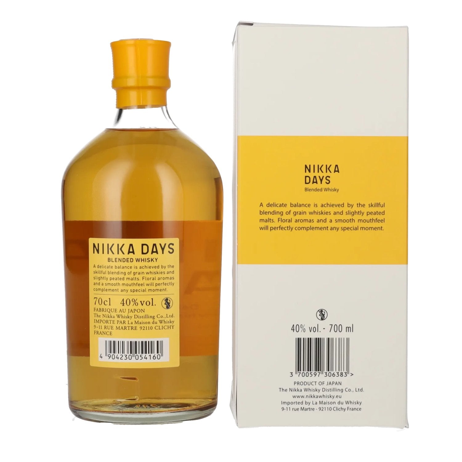 Nikka DAYS Smooth &amp; Delicate Blended Whisky 40% Vol. 0,7l in gift box