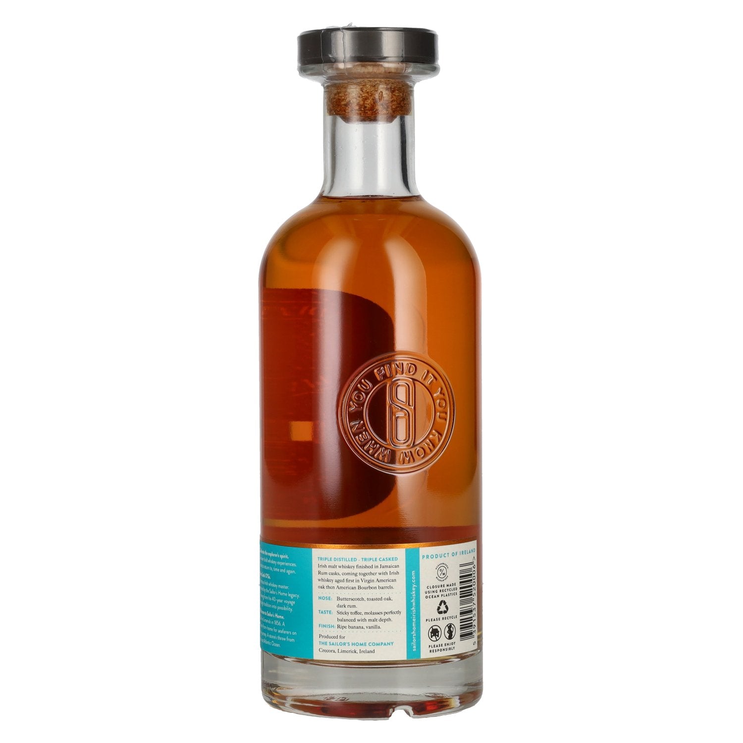 Sailor's Home JOURNEY Irish Whiskey 43% ABV 0.7l