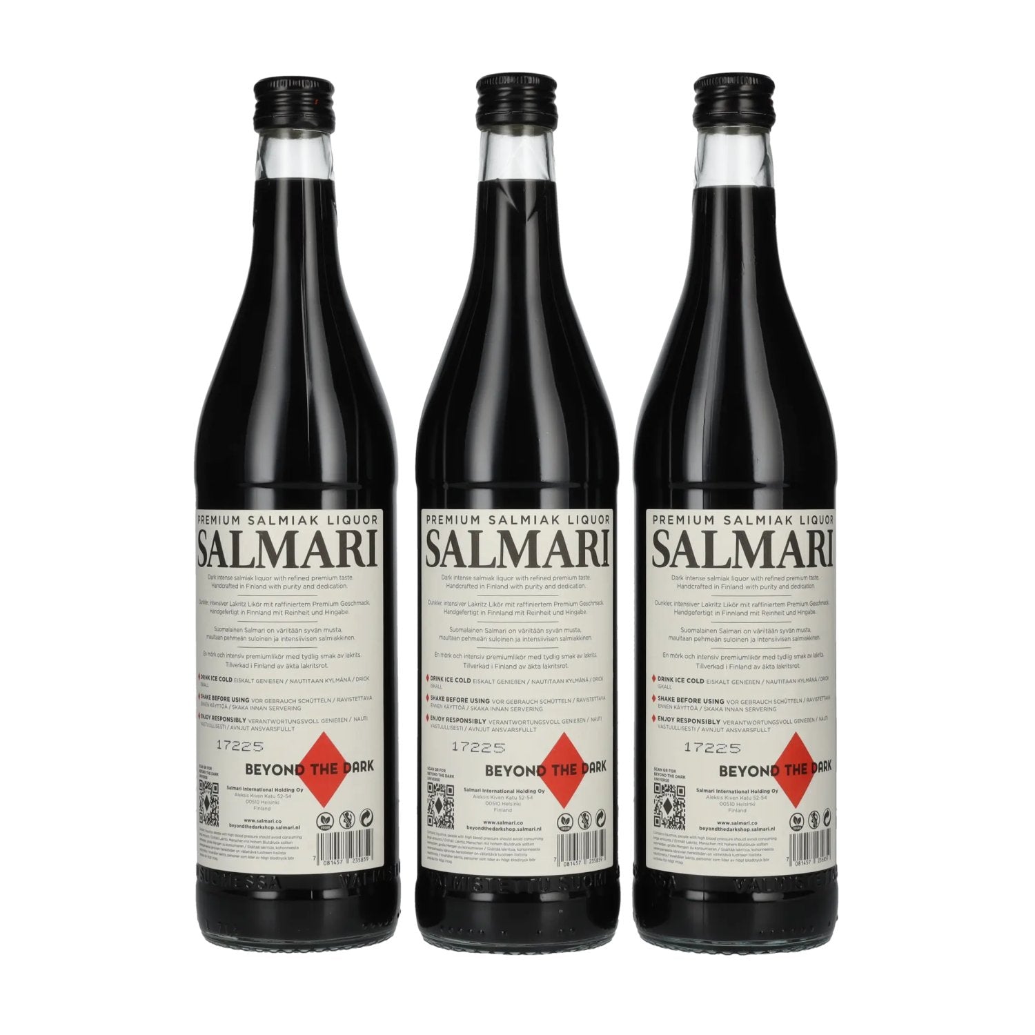 Salmari Premium Salmiak Liquor 25% vol. 0,7l