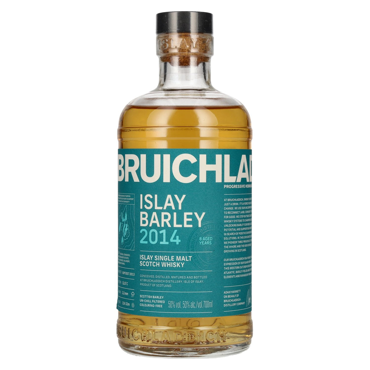 Bruichladdich ISLAY BARLEY 8 Years Old 2014 50% vol. 0,7 l