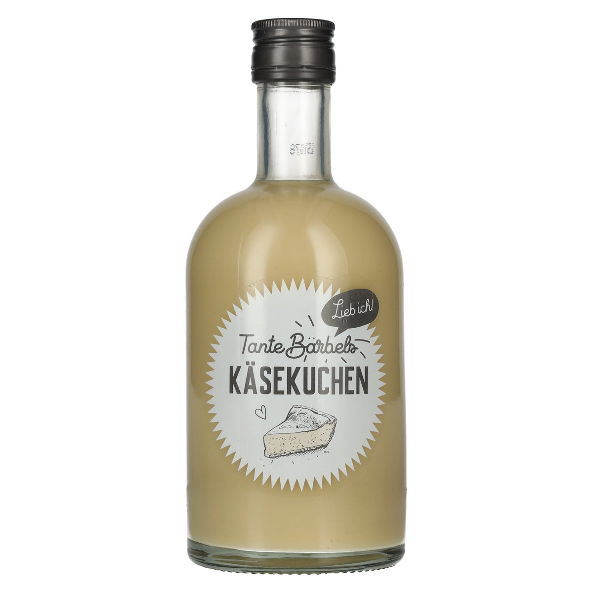Tante Bärbels Käsekuchen, liqueur à la crème, 17 % vol., 0,5 l