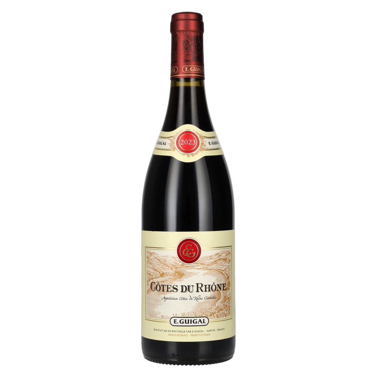 E.Guigal Côtes du Rhône AC 2023 15 % vol. 0,75 l
