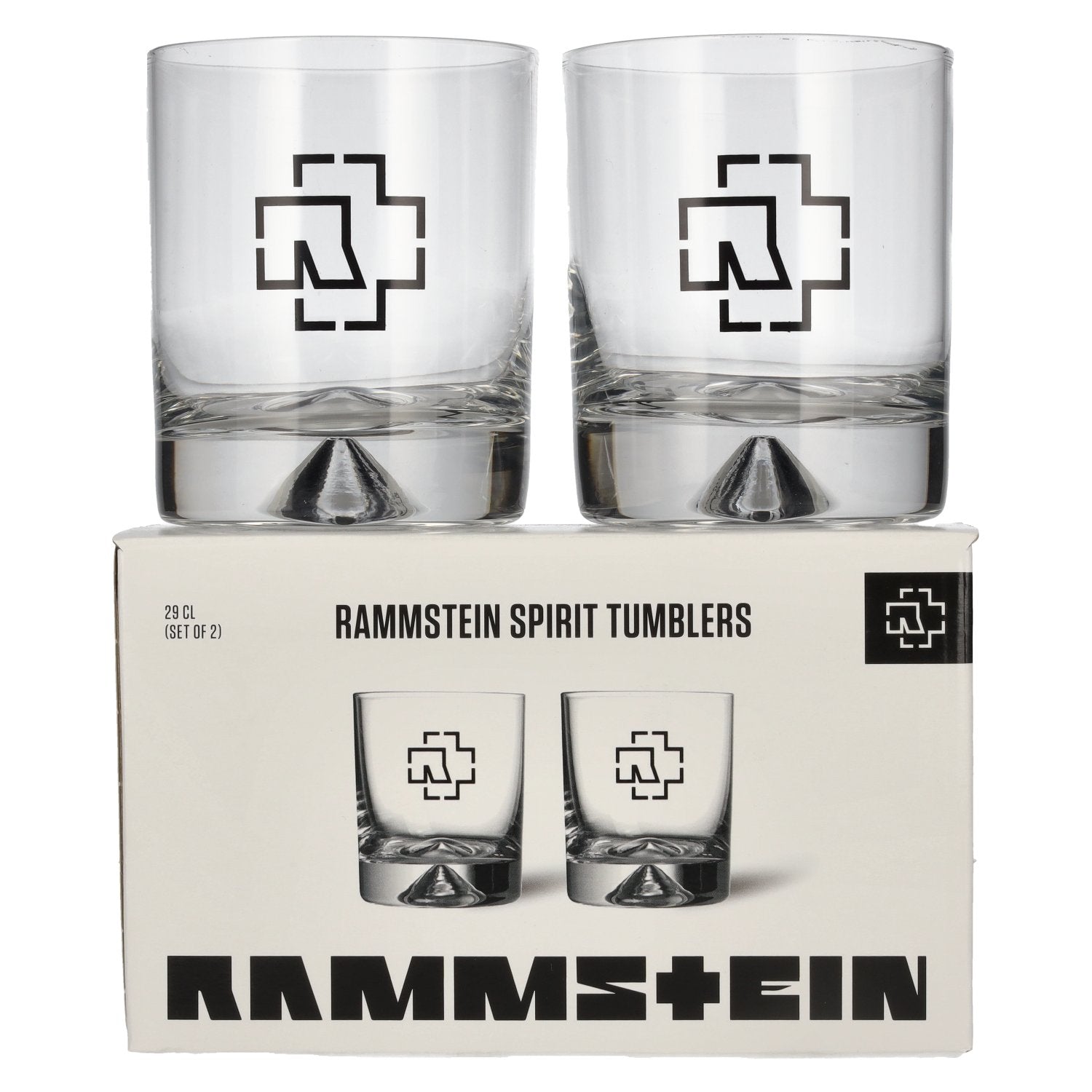 Rammstein Spirit Tumblers in gift box 2 pieces without calibration