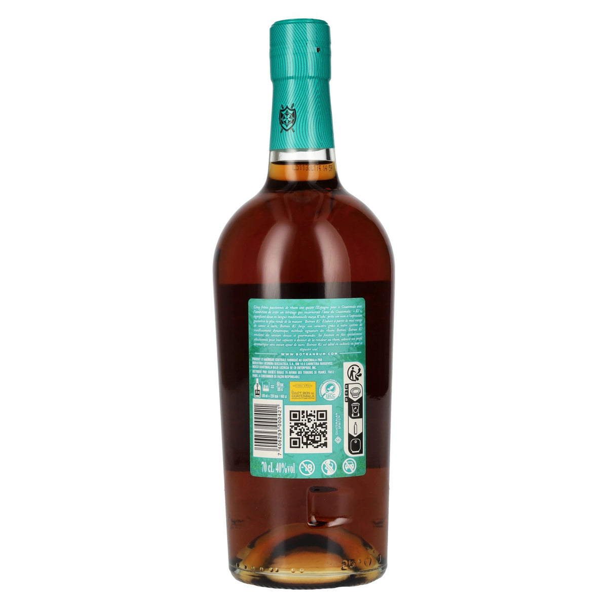 Rhum Botran KI' Ron de Guatemala 40 % vol., 0,7 l