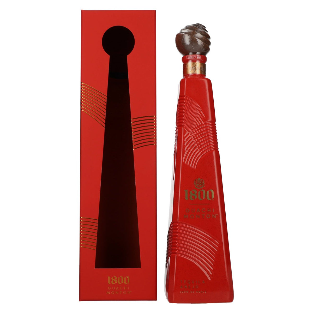 1800 Tequila GuachiMonton AÑEJO 100% agave 40% vol. 0,7 l in geschenkverpakking