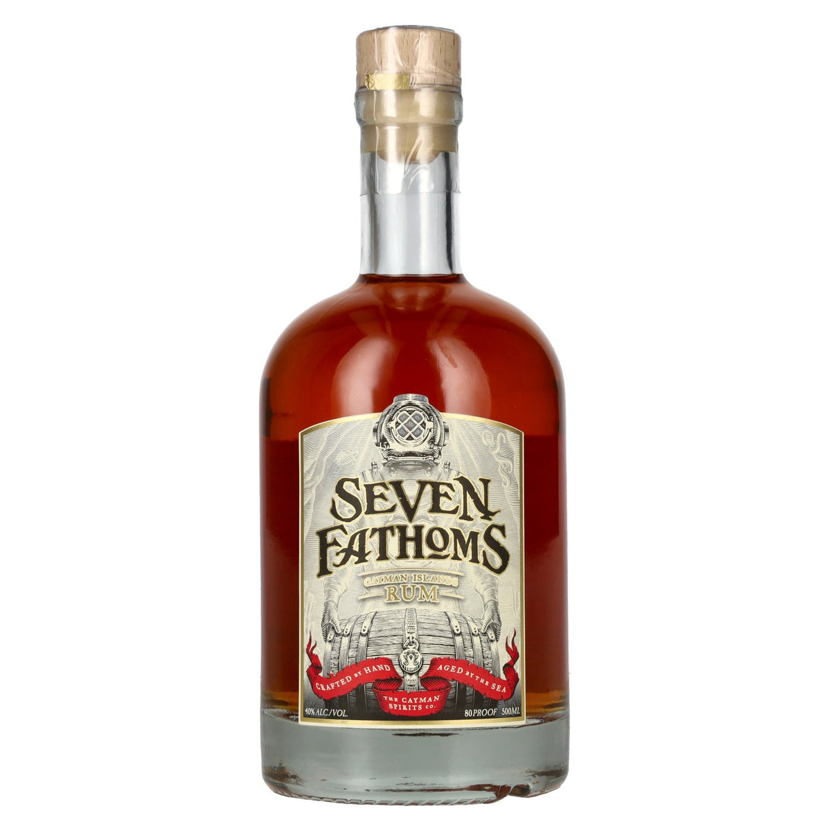 Seven Fathoms Cayman Islands Rum 40% Vol. 0,5l
