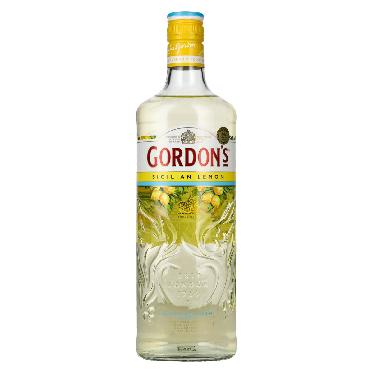 Gordon's SICILIAN LEMON Distilled Gin 37.5% vol. 0.7 l