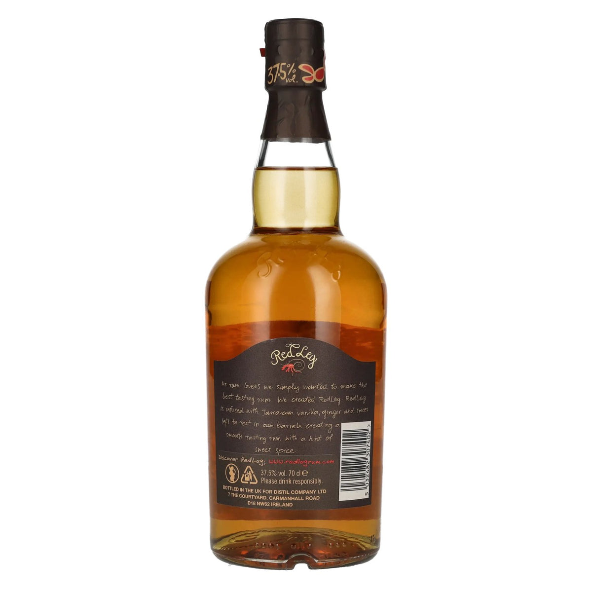 RedLeg Spiced Rum 37.5% ABV 0.7l
