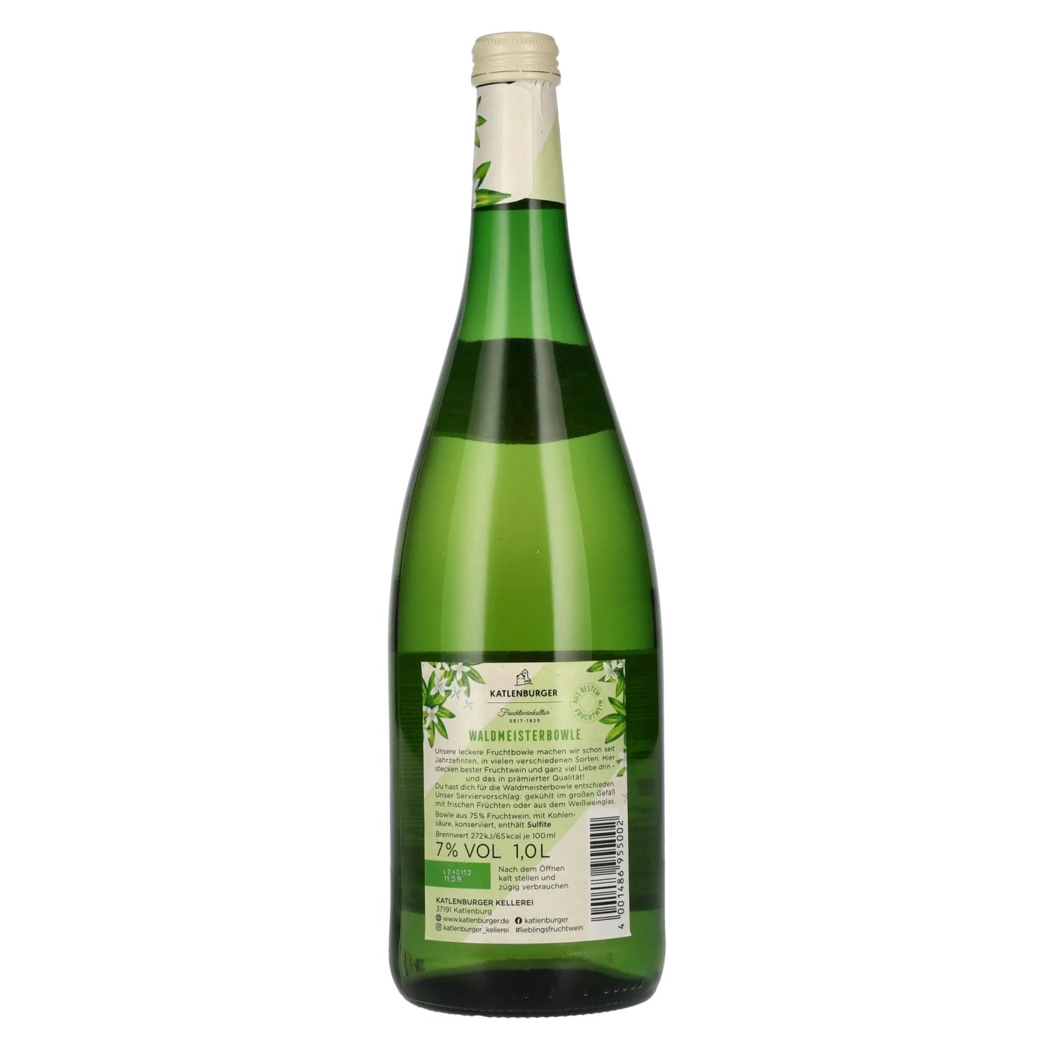 Katlenburger Fruchtbowle Aspérule 7% vol. 1l
