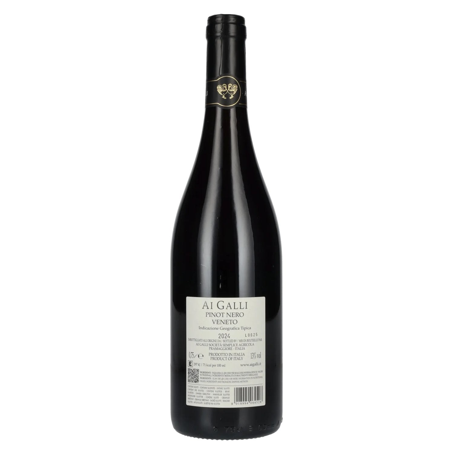 AI GALLI Pinot Nero Veneto IGT 2024 13% Vol. 0,75l