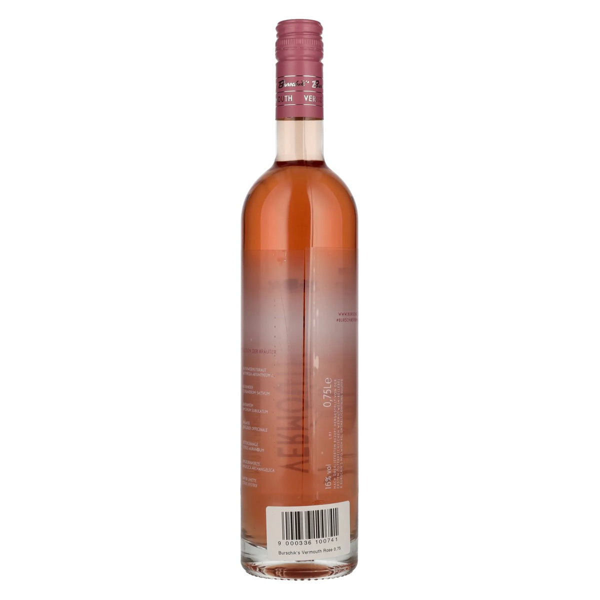Burschik's Vermouth Rosé 16% vol. 0,75 l