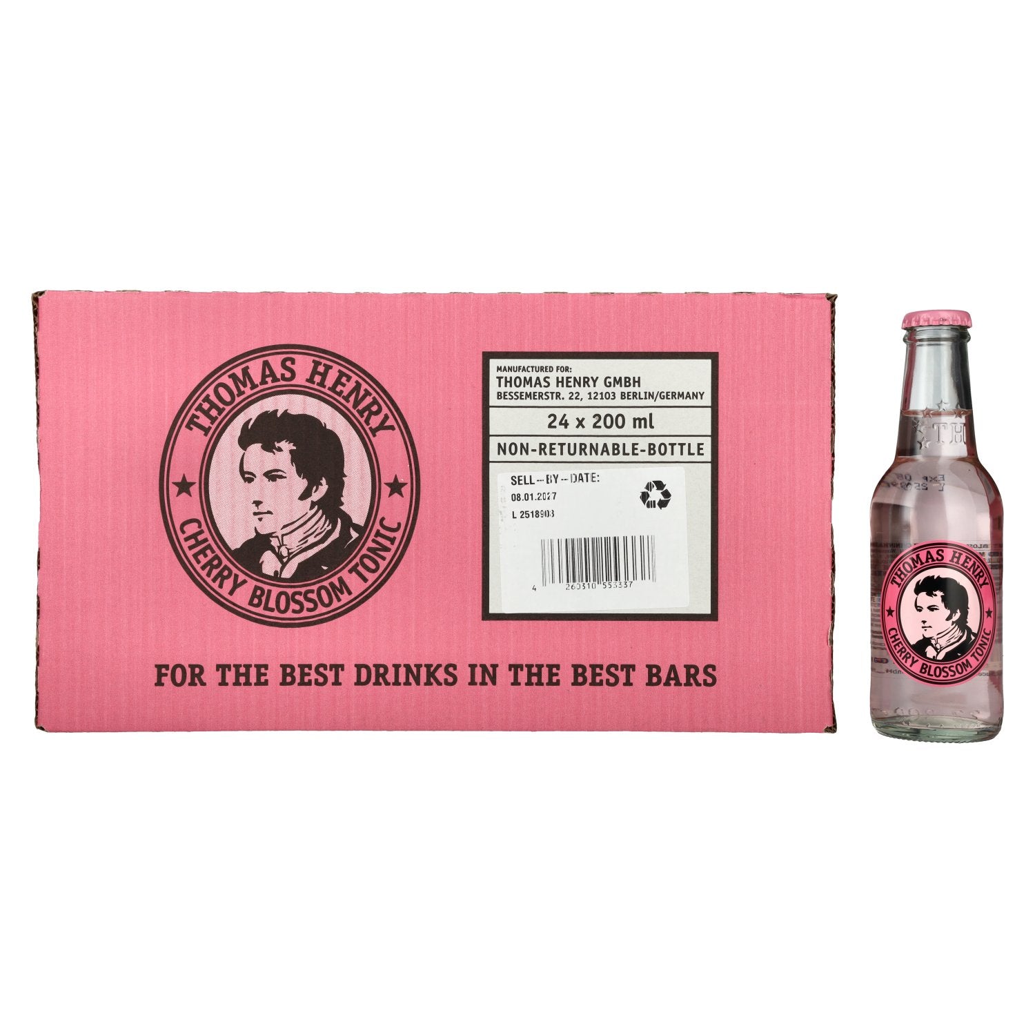 Thomas Henry Cherry Blossom Tonic Water 24x0,2l