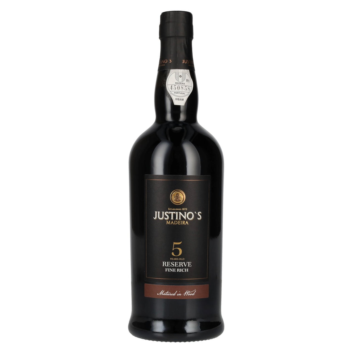 Justino's Madeira 5 Years Old RESERVE Fine Rich 19% ABV 0.75l