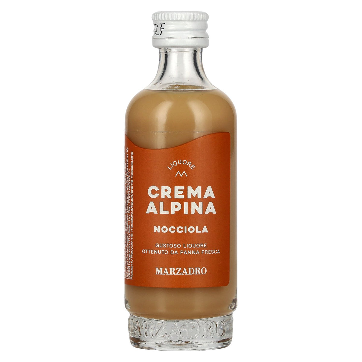 Marzadro Crema Alpina Nocciola Liqueur 17% vol. 0.05 l
