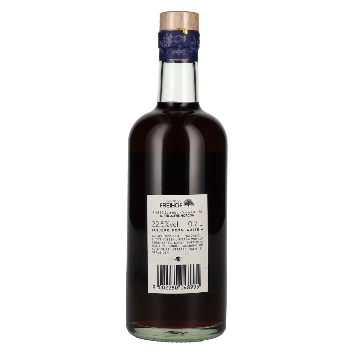 Liqueur Freihof Mirtillo 22,5 % vol. 0,7 l