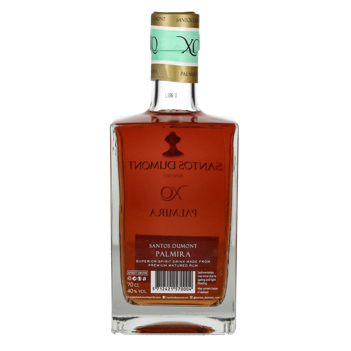 Santos Dumont XO Palmira Superior Spirit Drink 40% vol. 0.7 l