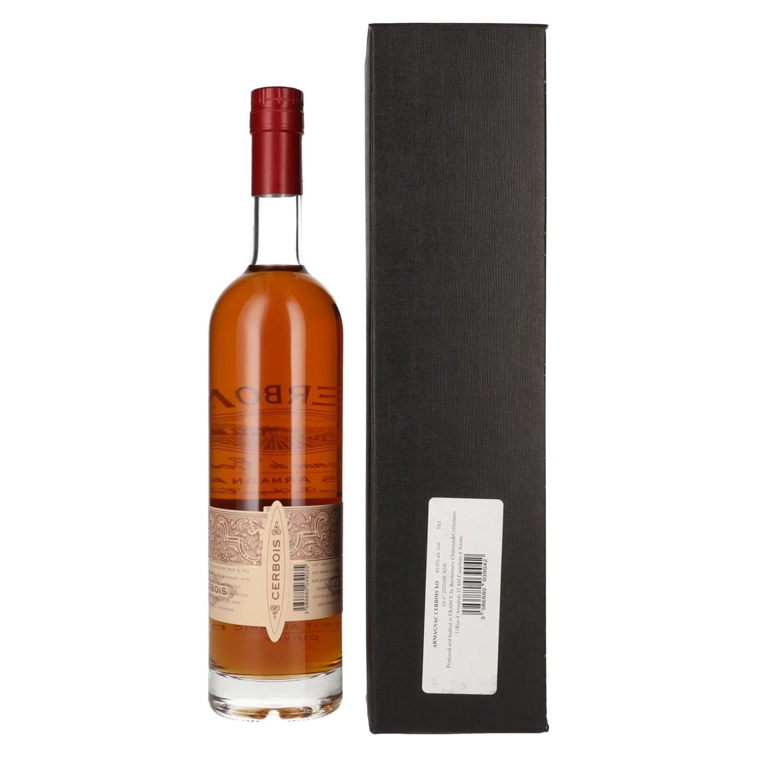 Cerbois Bas Armagnac XO 40% Vol. 0,7l in gift box