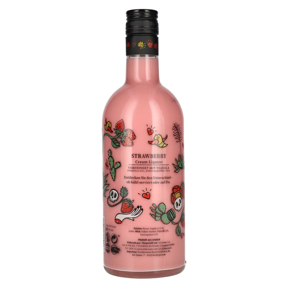 Liqueur à la crème et à la fraise Kilda, 17 % vol., 0,7 l