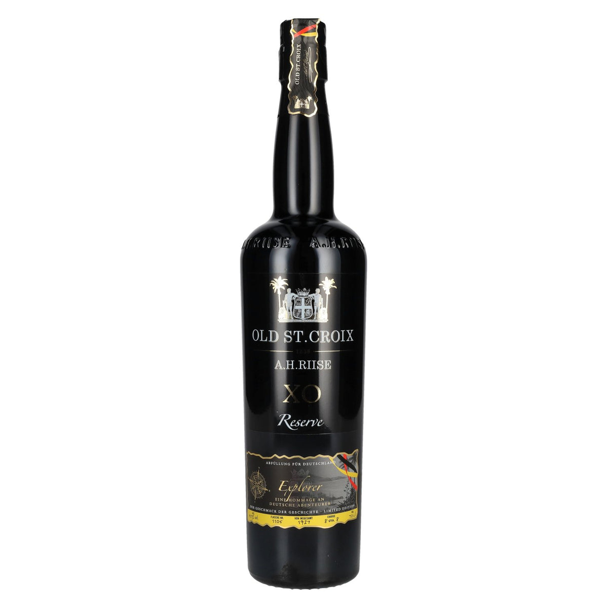 Old St. Croix A.H. Riise XO Explorer Reserve Germany Edition 40% ABV 0.7l