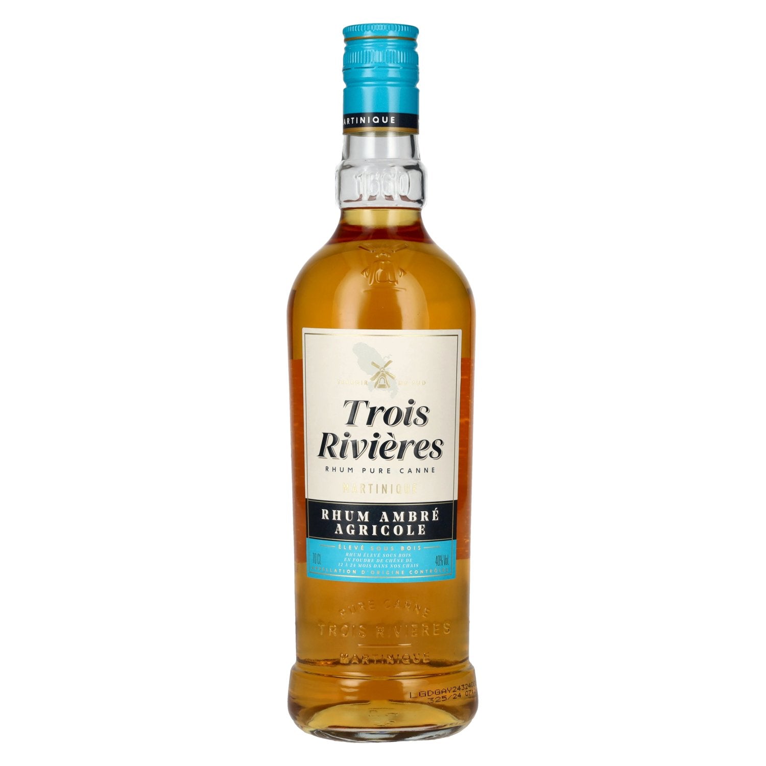 Trois Rivières AMBRÉ AGRICOLE Rhum 40% Vol. 0,7l