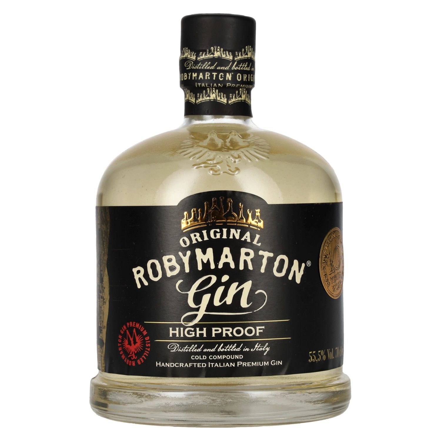 Roby Marton Gin Origineel HOGE PROOF 55,5% Vol. 0,7l