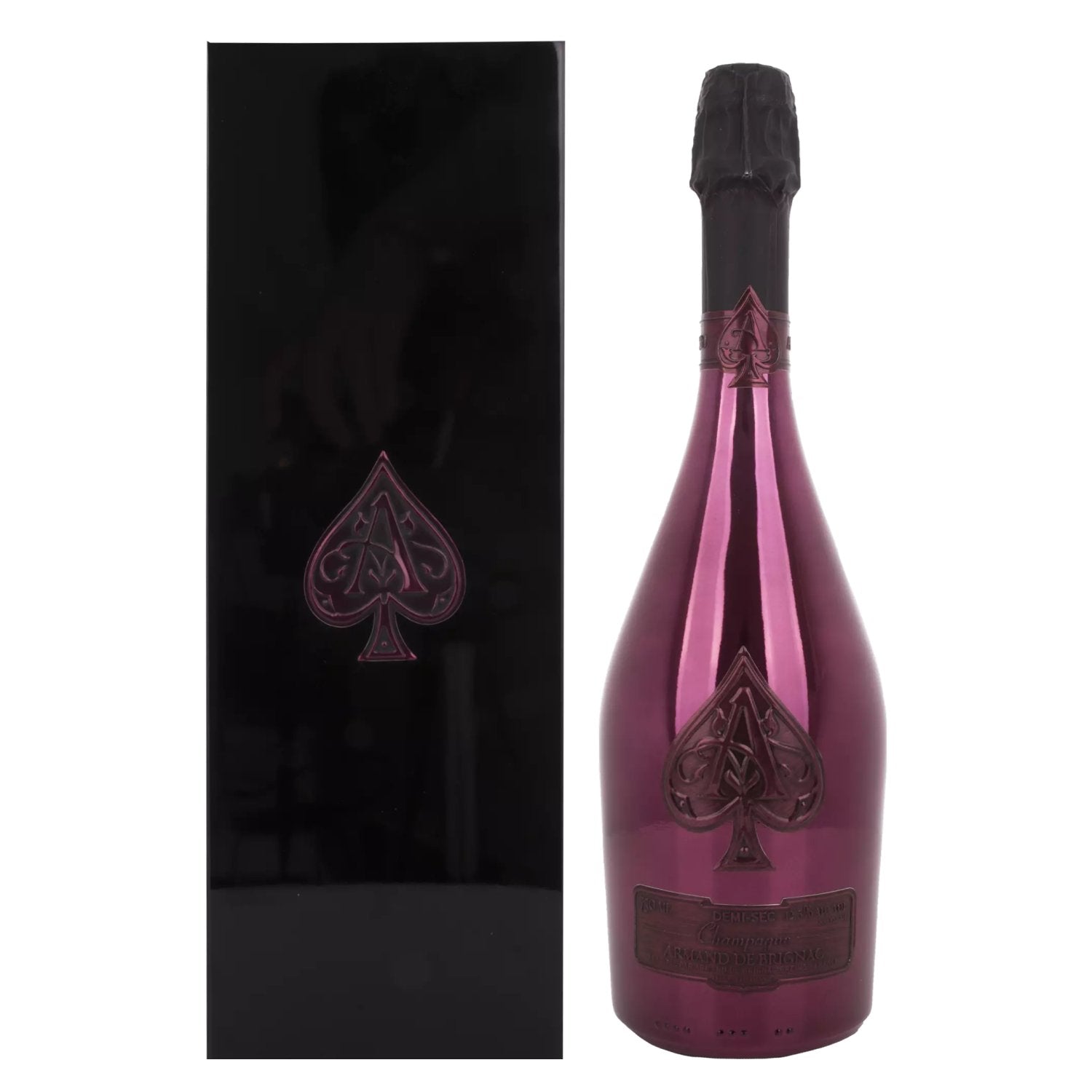 Armand de Brignac Champagne Demi-Sec 12,5% Vol. 0,75l im Leinenbeutel