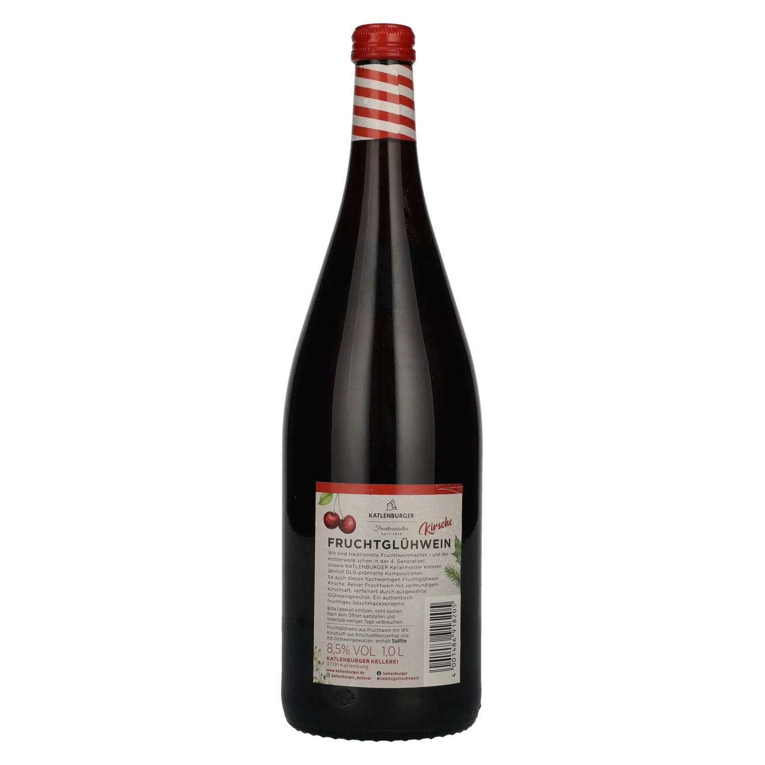 Katlenburger Glühwein Kirsche 8,5% Vol. 1l