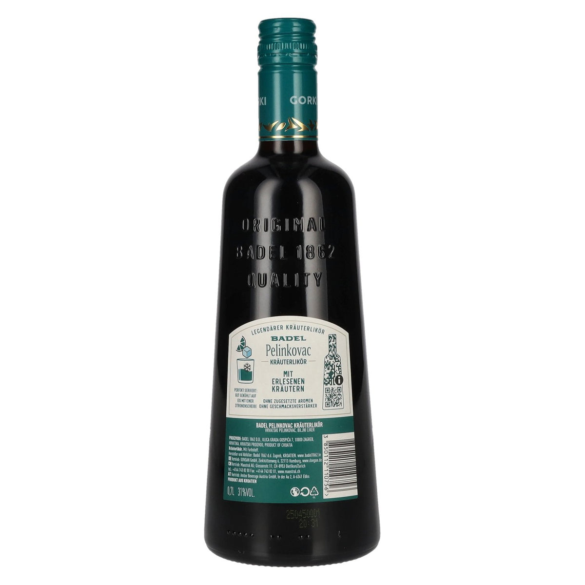 Badel Pelinkovac GORKI 31% vol. 0,7 l