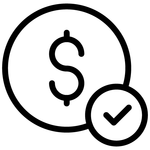 icon transparent pricing