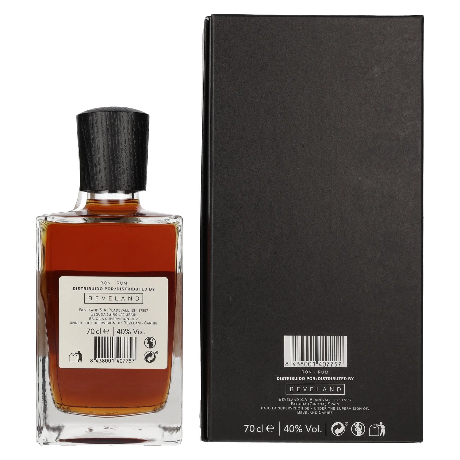 Relicario Ron Dominicano PEATED FINISH 40% Vol. 0,7l in geschenkverpakking