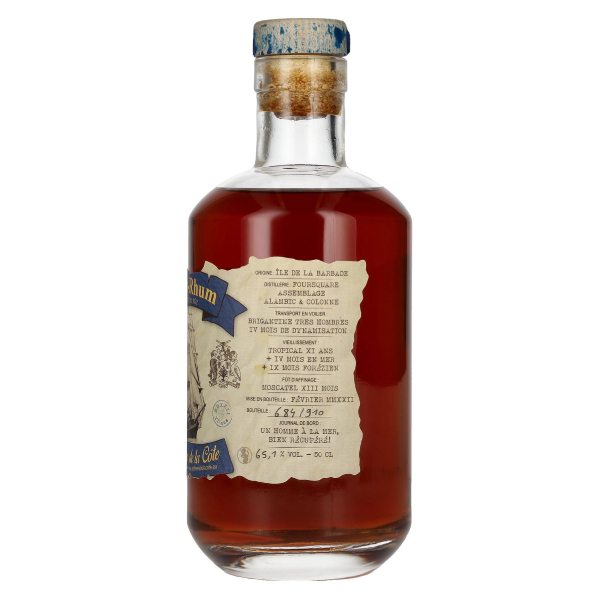 Foursquare 11 Years Old Vieux-Rhum Moscatel Finish 65.1% vol. 0.5 l