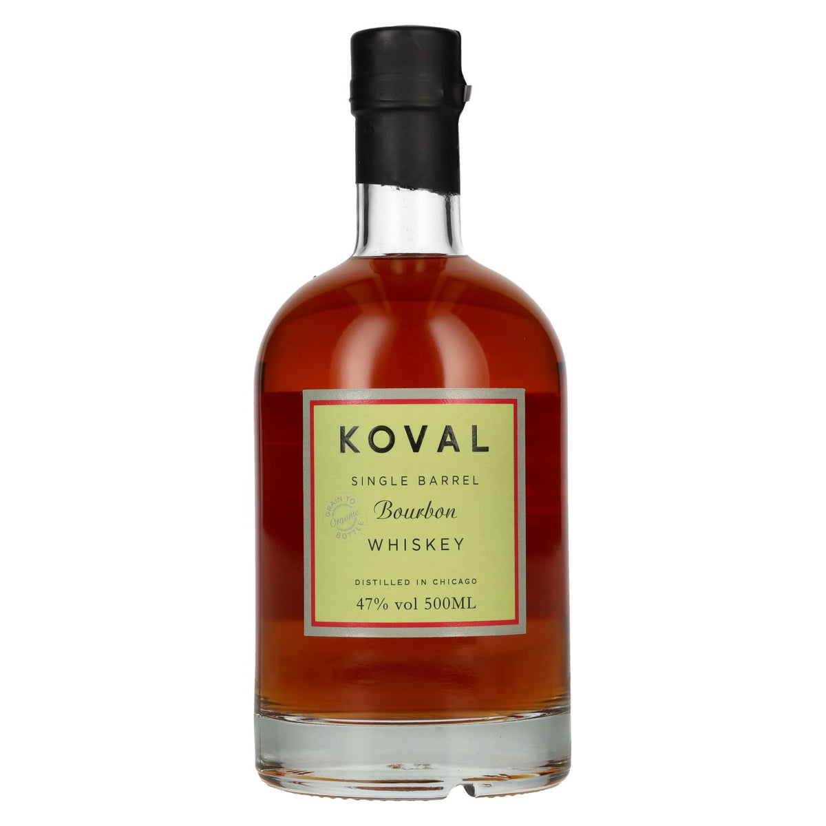 Koval BOURBON Single Barrel Whisky 47% ABV 0.5l