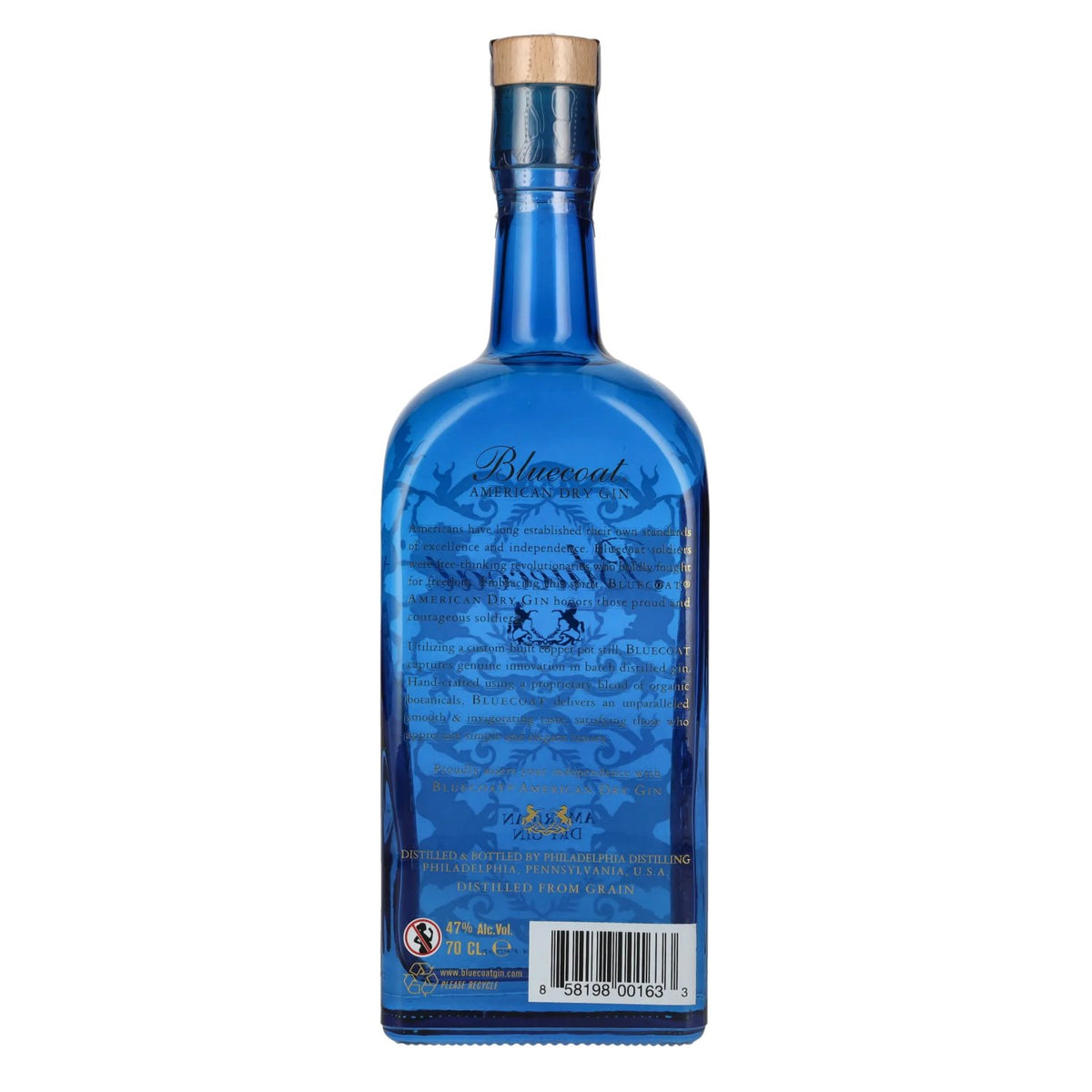 Bluecoat American Dry Gin 47 % vol. 0,7 l