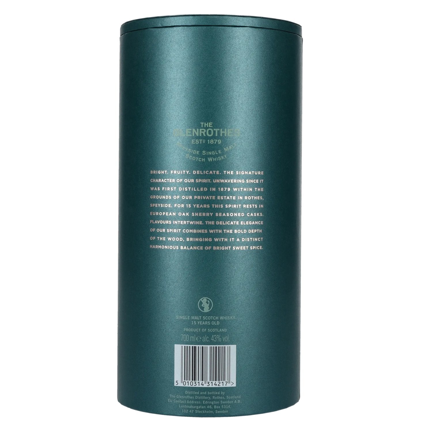The Glenrothes The 15 Speyside Single Malt 43% Vol. 0,7l in Geschenkbox