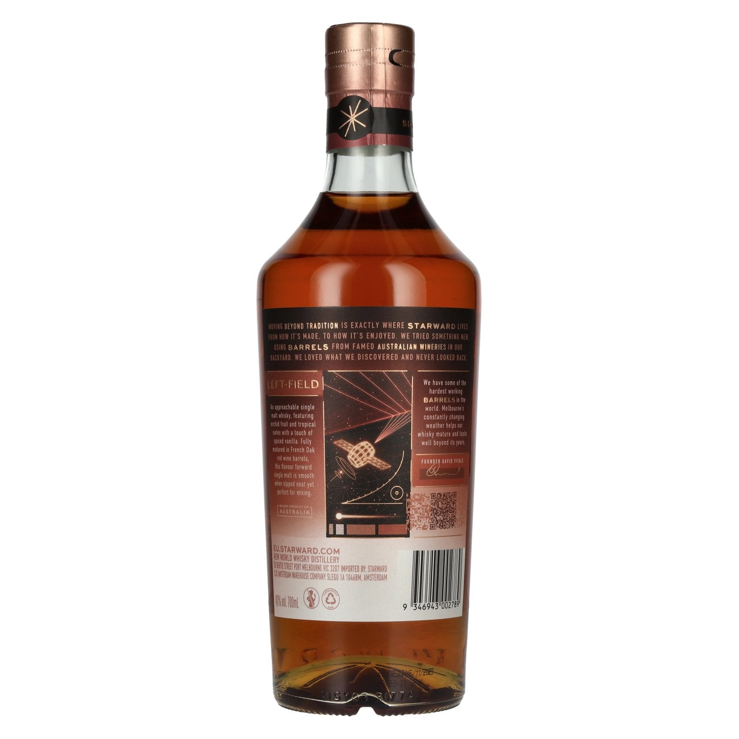 Starward LEFT-FIELD Single Malt Australian Whisky 40% Vol. 0,7l