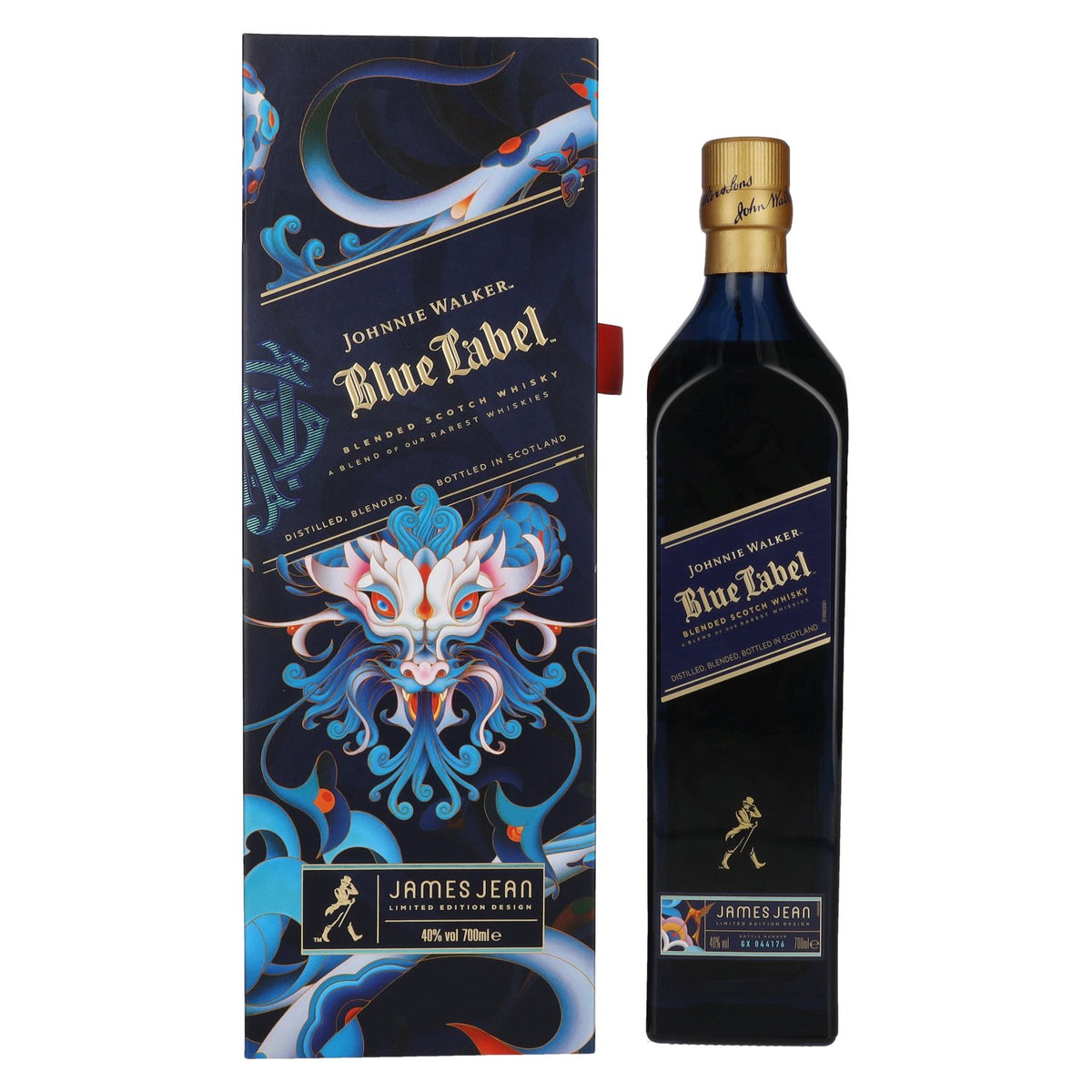Johnnie Walker Blue Label James Jean YEAR OF THE WOOD DRAGON 2024 40% vol. 0.7 l in a gift box