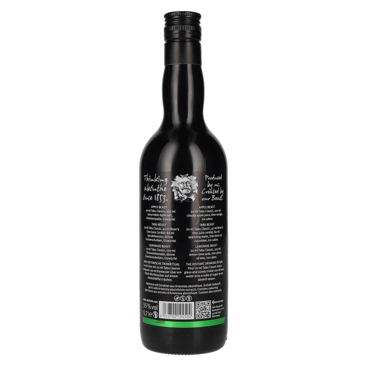 Tabu Classic Absinth 55% Vol. 0,7l