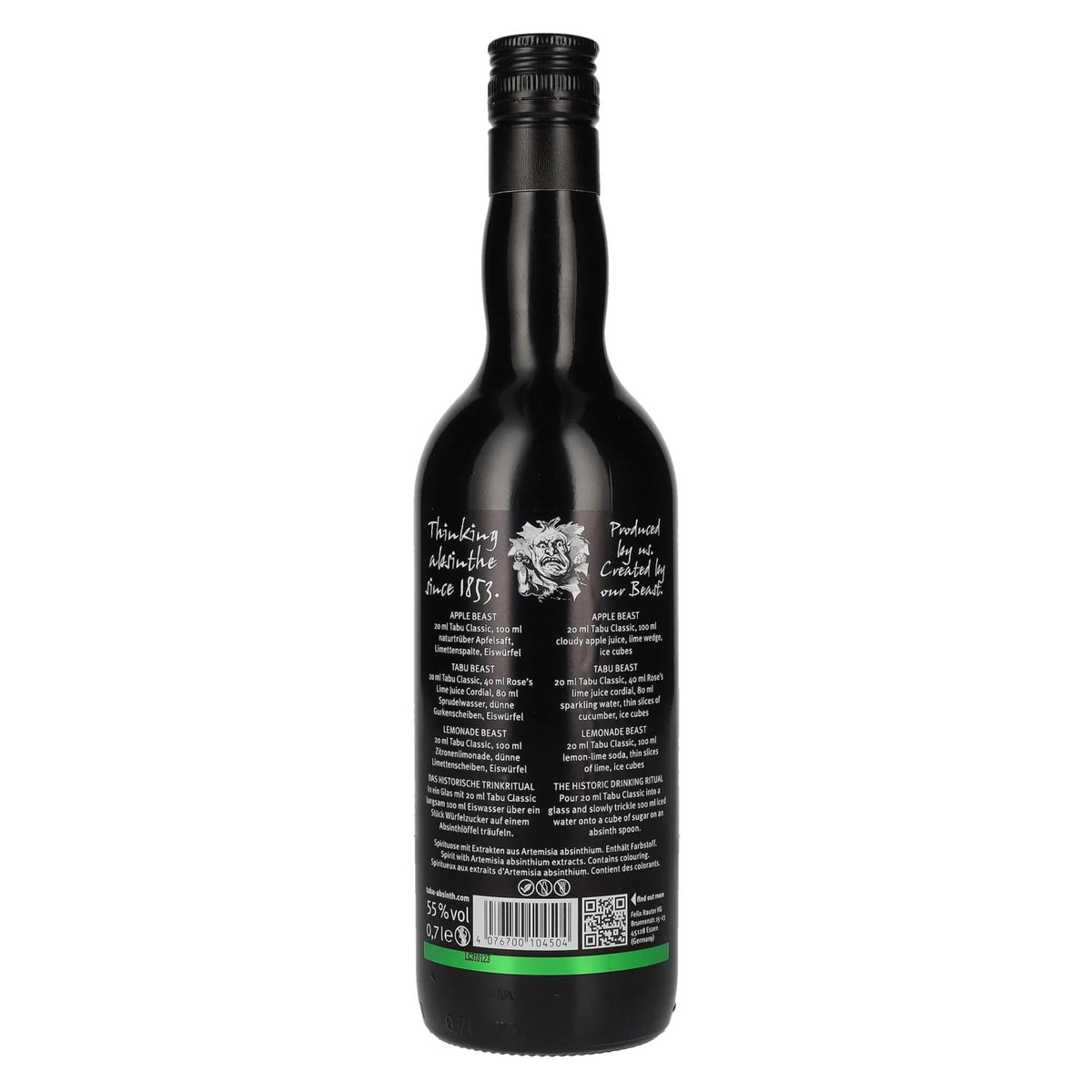 Tabu Absinth Classic 55 % vol. 0,7 l