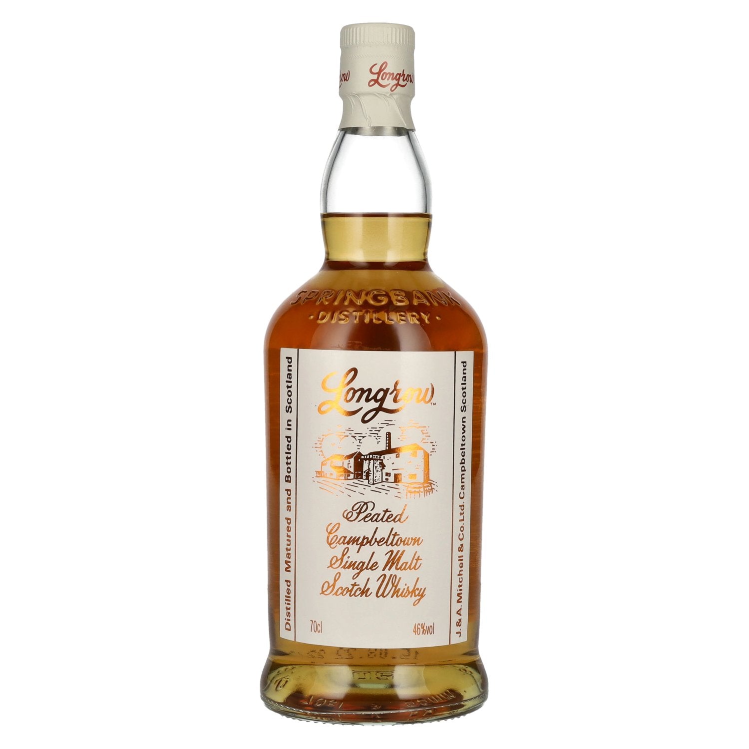 Springbank Longrow Peated Campbeltown Single Malt Scotch Whisky 46% Vol. 0,7l